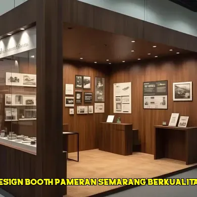 design booth pameran semarang berkualitas